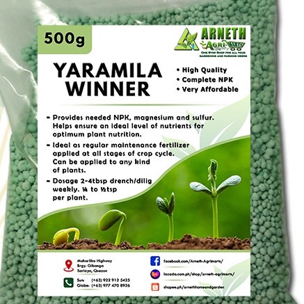 YARAMILA WINNER FERTILIZER 500G | Shopee Philippines