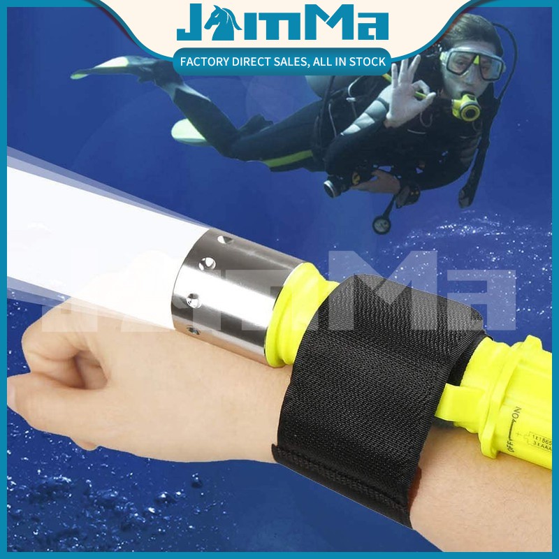 Professional Diving Flashlight, Super Bright LED Diving Light ...