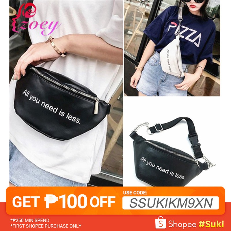 shopee waist bag