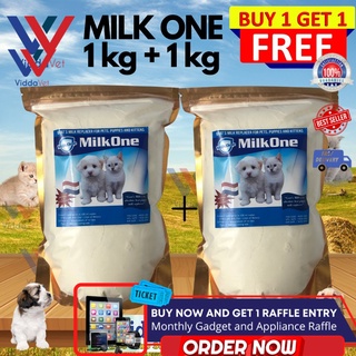 [VIDDAVET] BUY1 TAKE1 Milk One goat's milk for pets cats dog puppy kitten dog milk cat milk  1KG+1KG #1