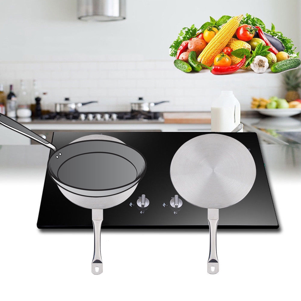 Induction Cooker Stainless Steel Converter Heat Transfer Plate Shopee