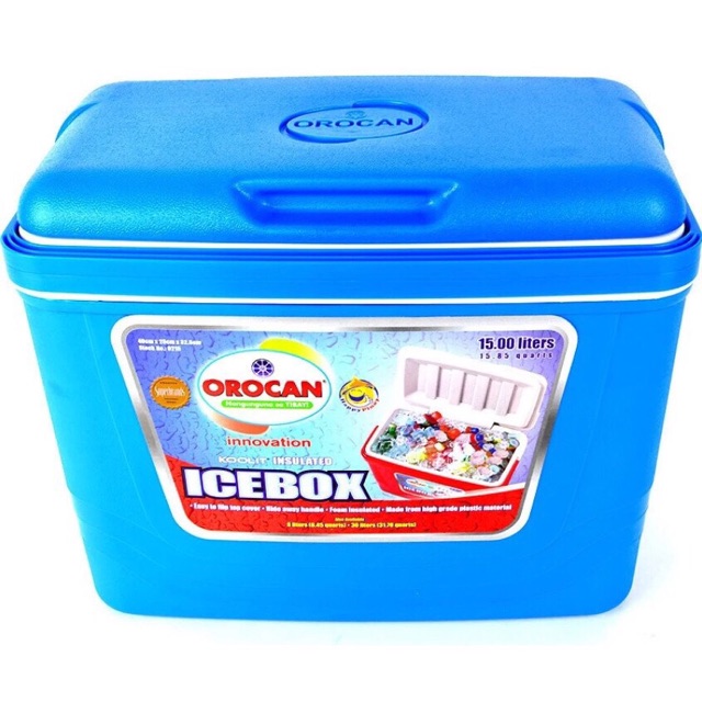 Orocan Ice Box Chest Insulated Cooler 15Liters Shopee Philippines