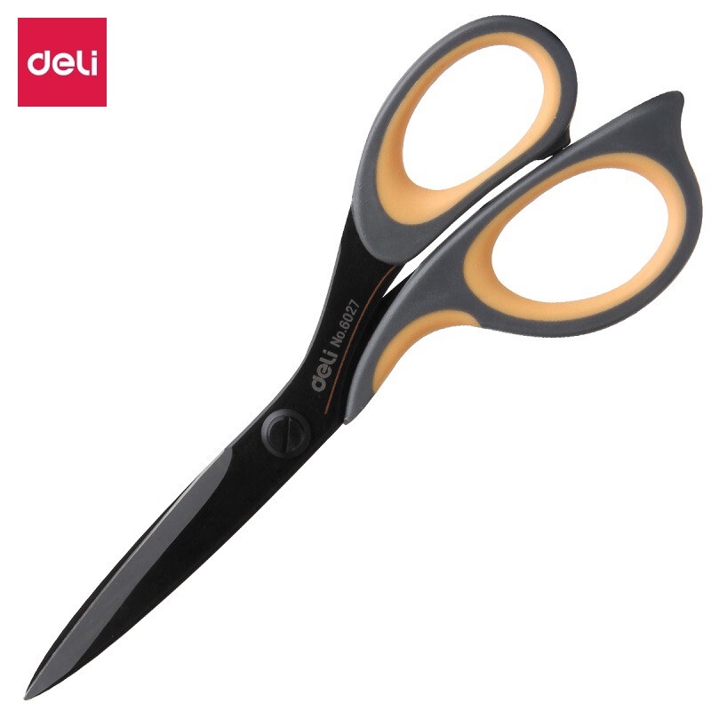 Deli Stainless Steel Scissors 6027 Shopee Philippines