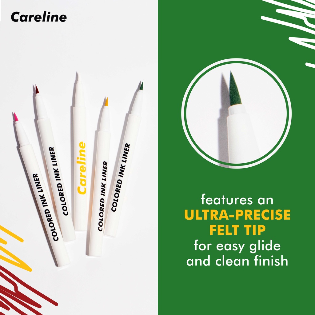 careline colored ink liner