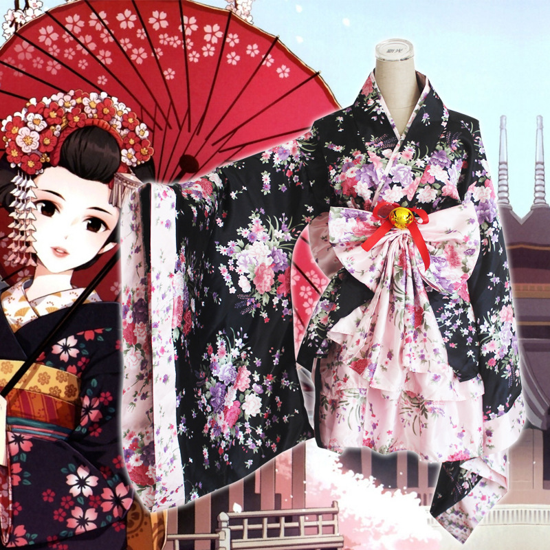 Sakura Japanese Princess Lolita Maid Costume Dress Heavy Anime  KimonoCosplay Clothing | Shopee Philippines