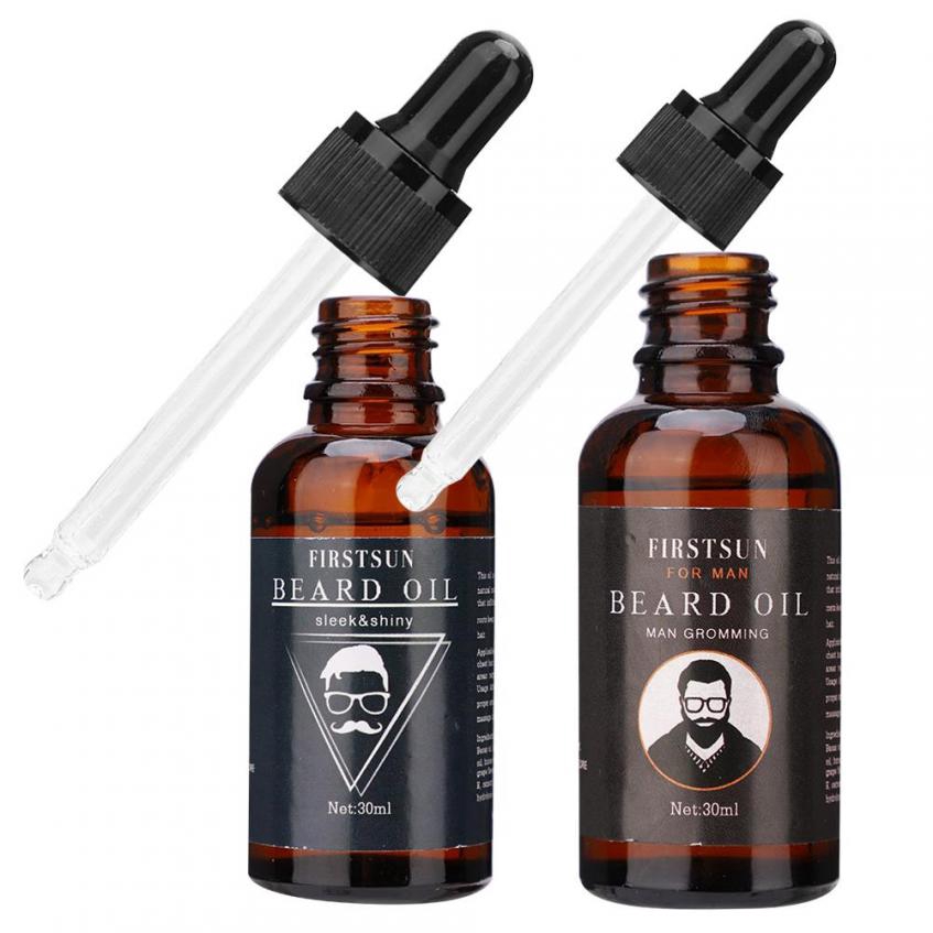 Ypingliang 30ml Natural Organic Men Beard Oil Hair Loss Products