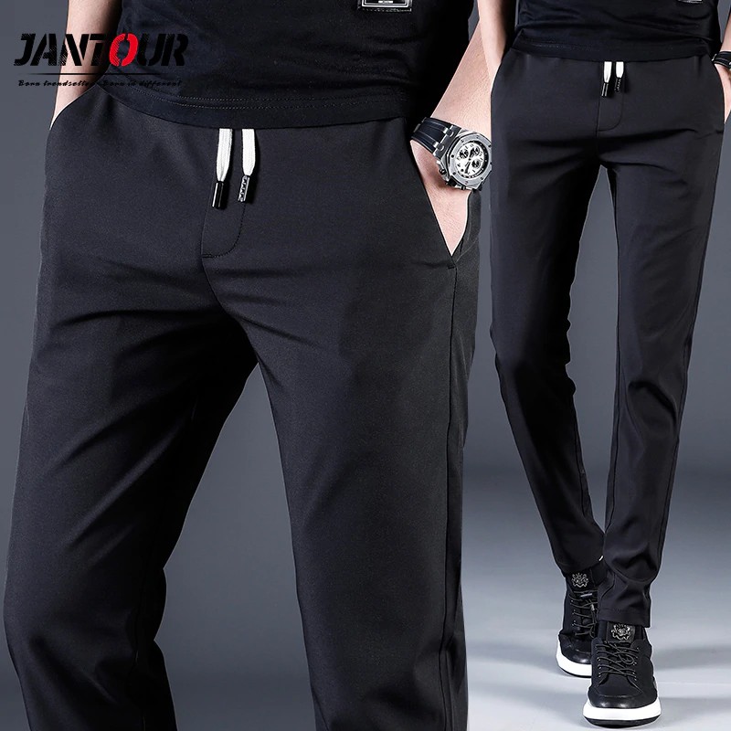 slim fit chino joggers