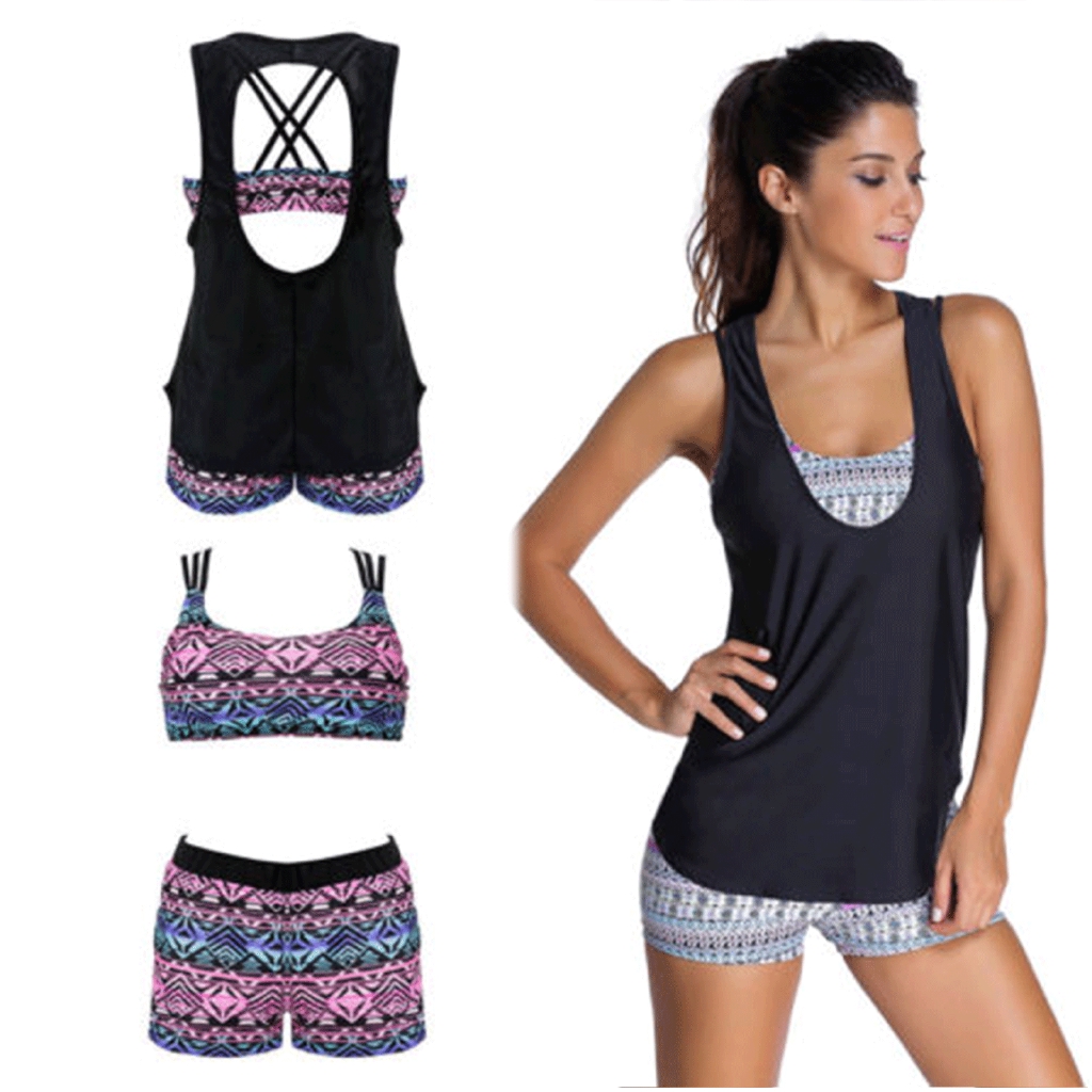 plus size boyshorts swimwear