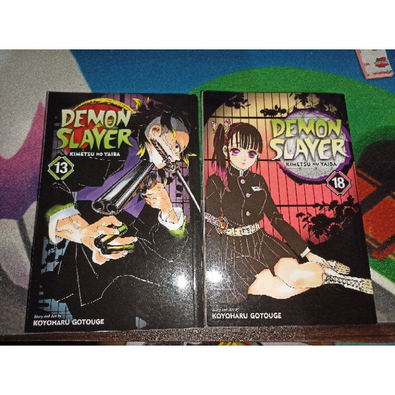 Demon Slayer Manga Volume 13 18 read Description Shopee Philippines