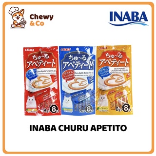 Ciao Inaba Churu Apetito Cat Treats 8g (8 pcs per pack)
