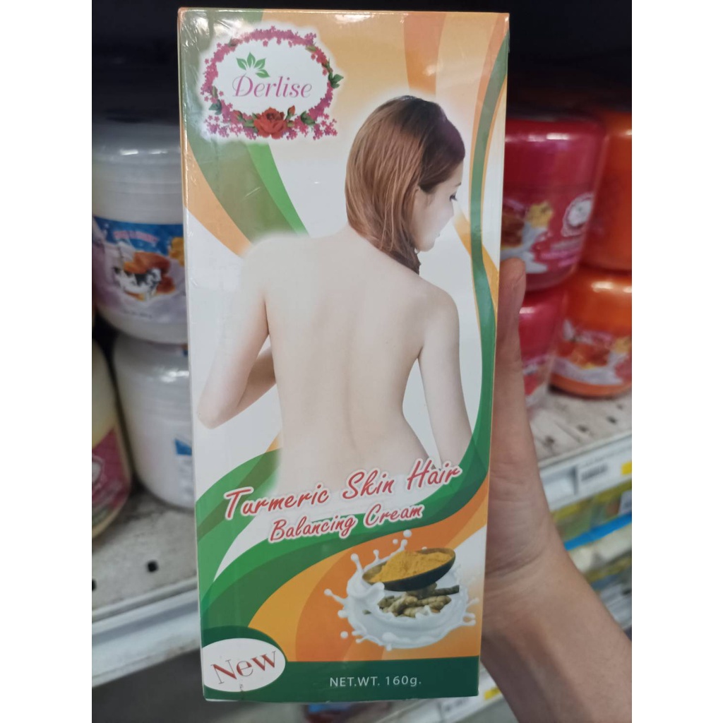 Derlise Bleaching Products Skin Color Cream Hair Available In 6 Formulas 160 G.