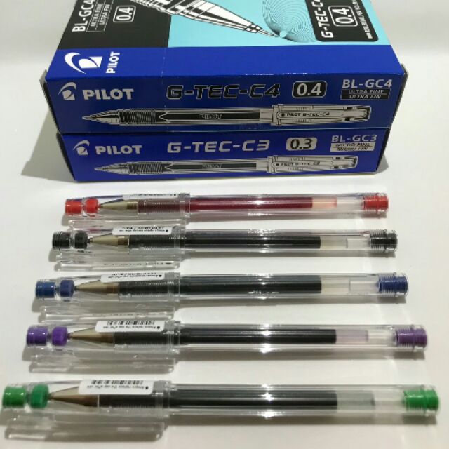 Pilot GTEC Pen 0.3, 0.4 per piece Shopee Philippines