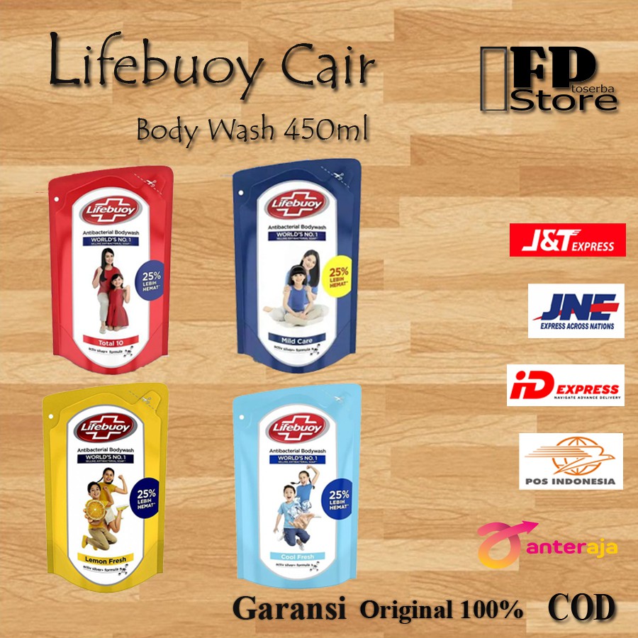 Lifebuoy Liquid Bath Soap 450ml Shopee Philippines