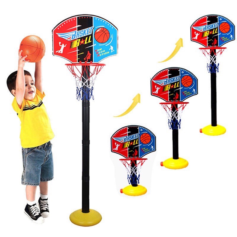 Children's Basketball Toddler Children's Adjustable Mini Basketball