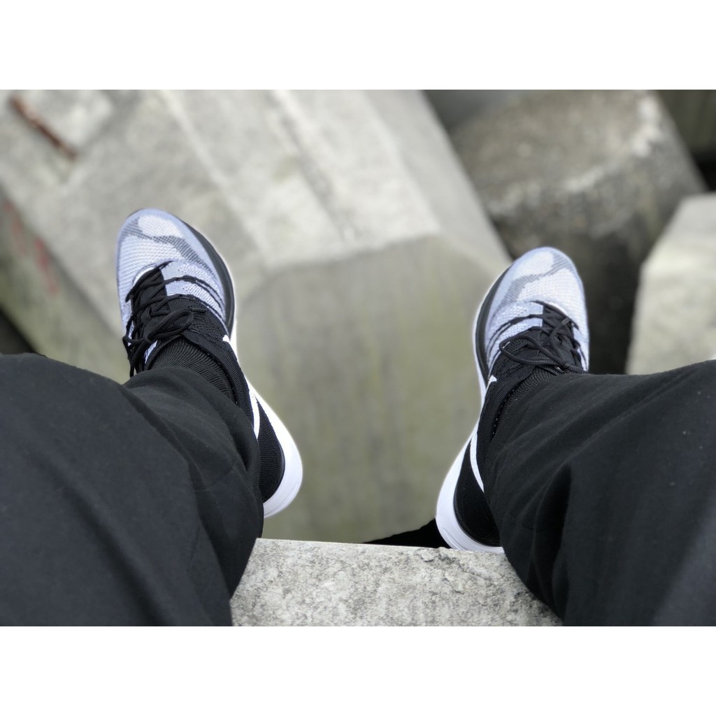 nike flyknit trainer black