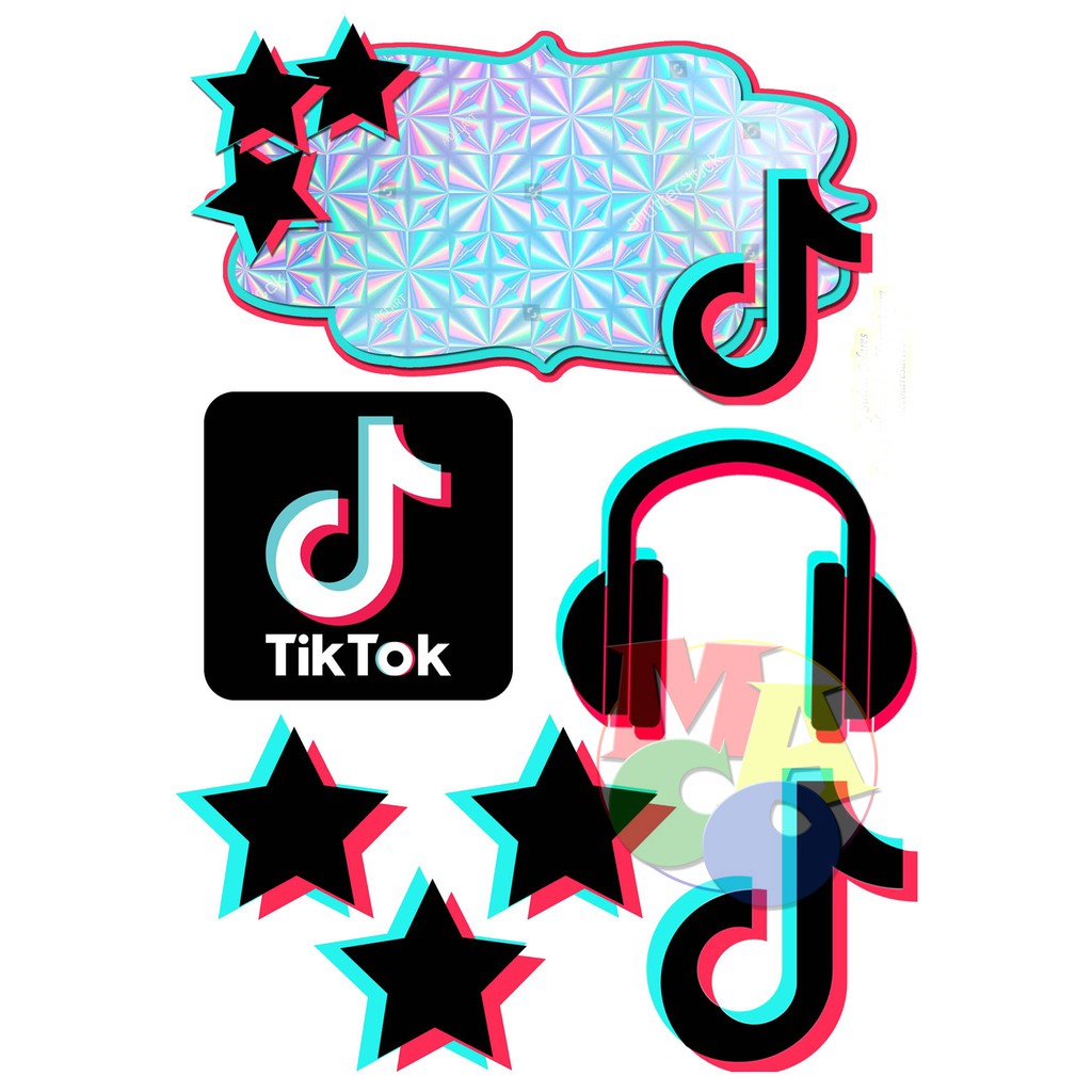 TikTok tok Themed Cake Toppers | Shopee Philippines