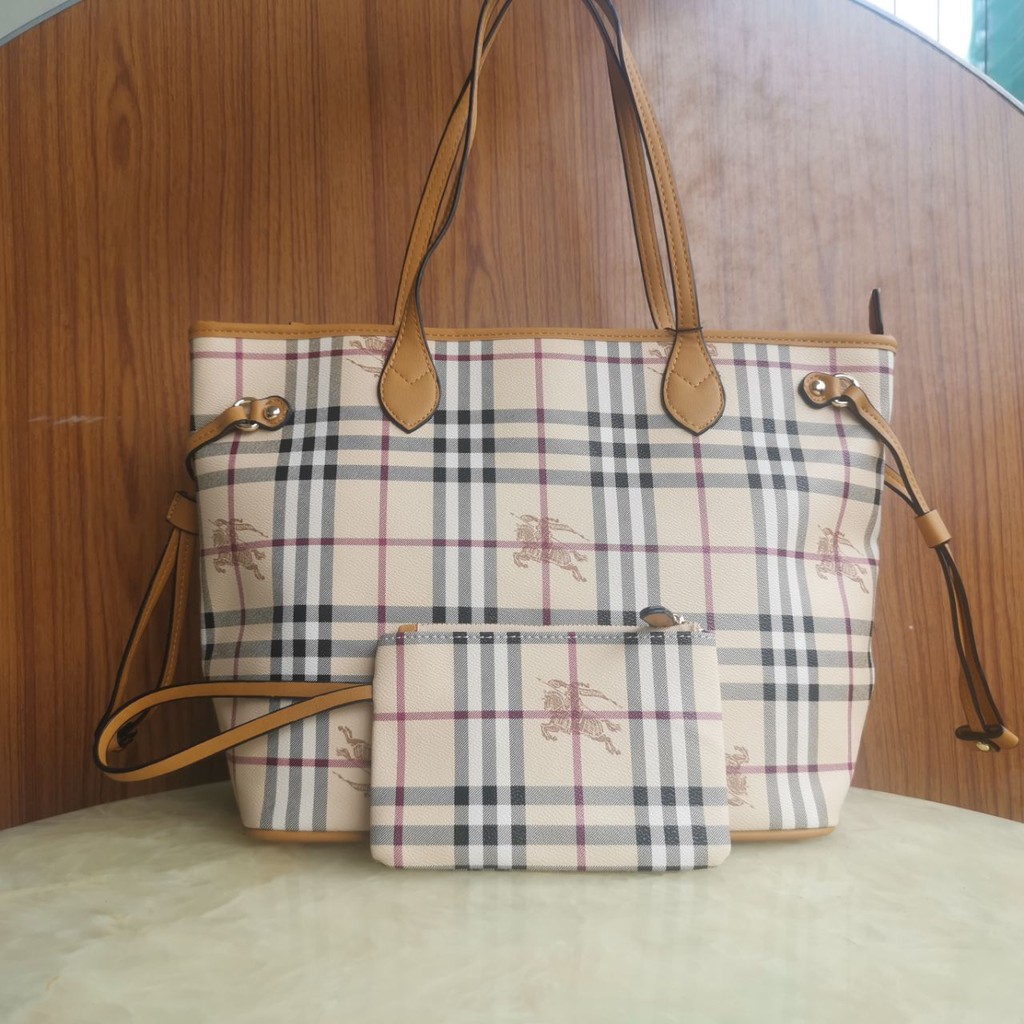 neverfull burberry