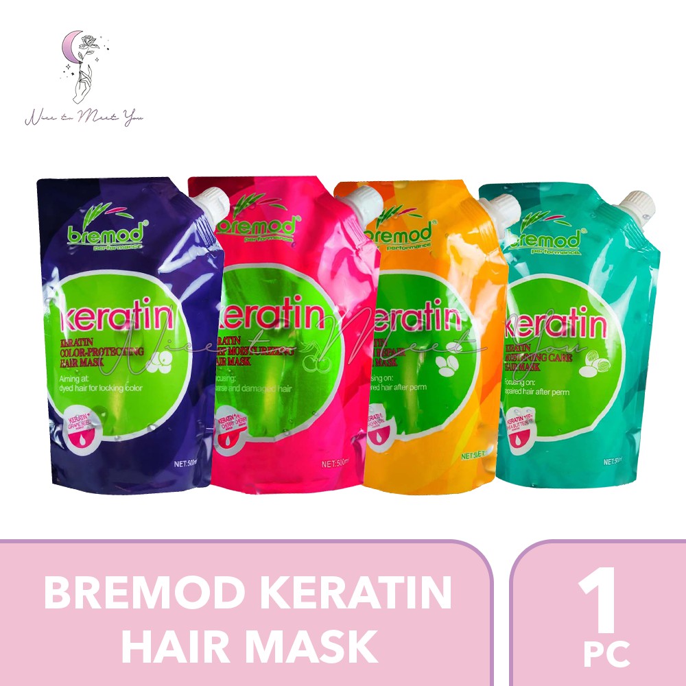 Bremod Keratin Mask for Hair Treatment 500ml Shopee Philippines