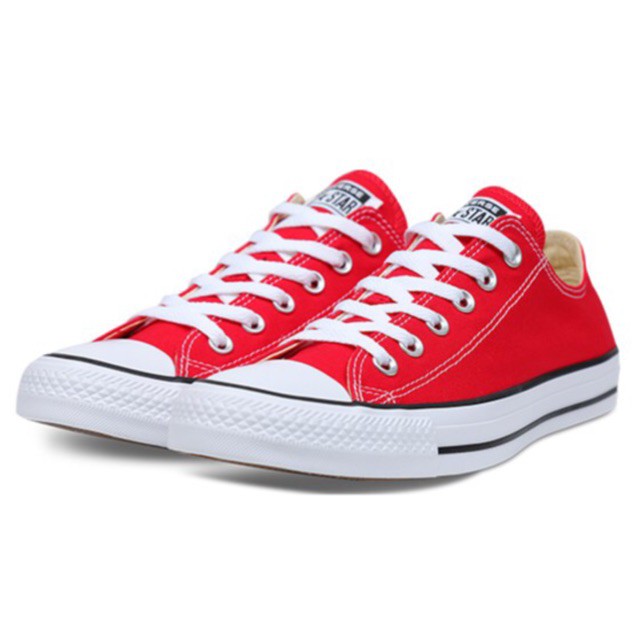 converse all star low red