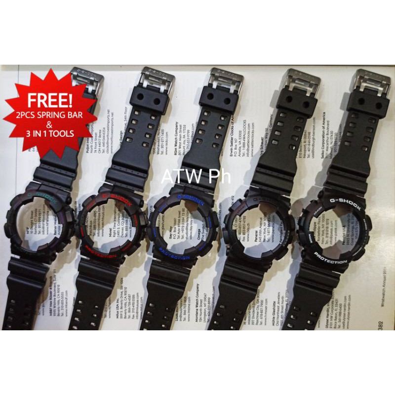 change strap g shock