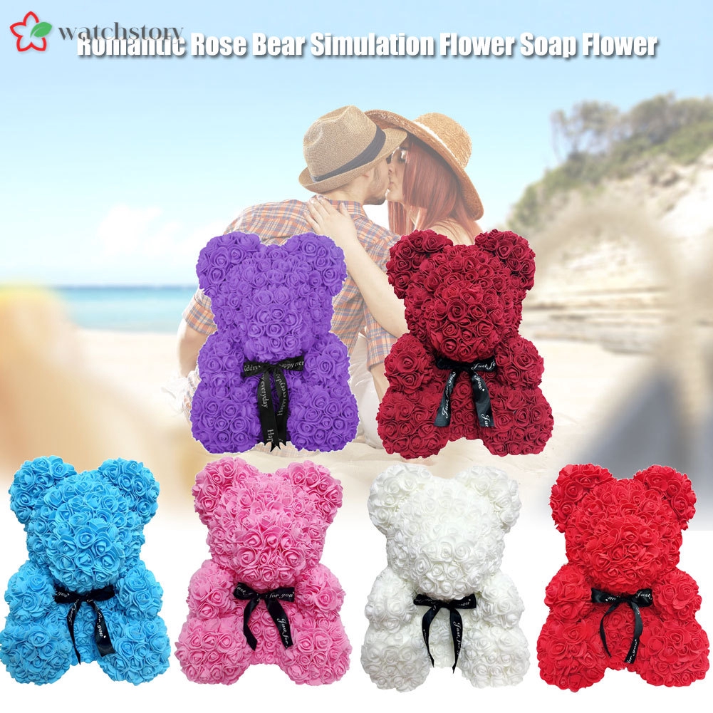 foam rose bear