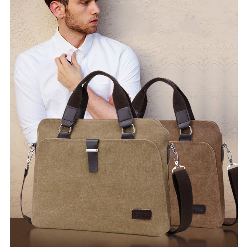 canvas business bag