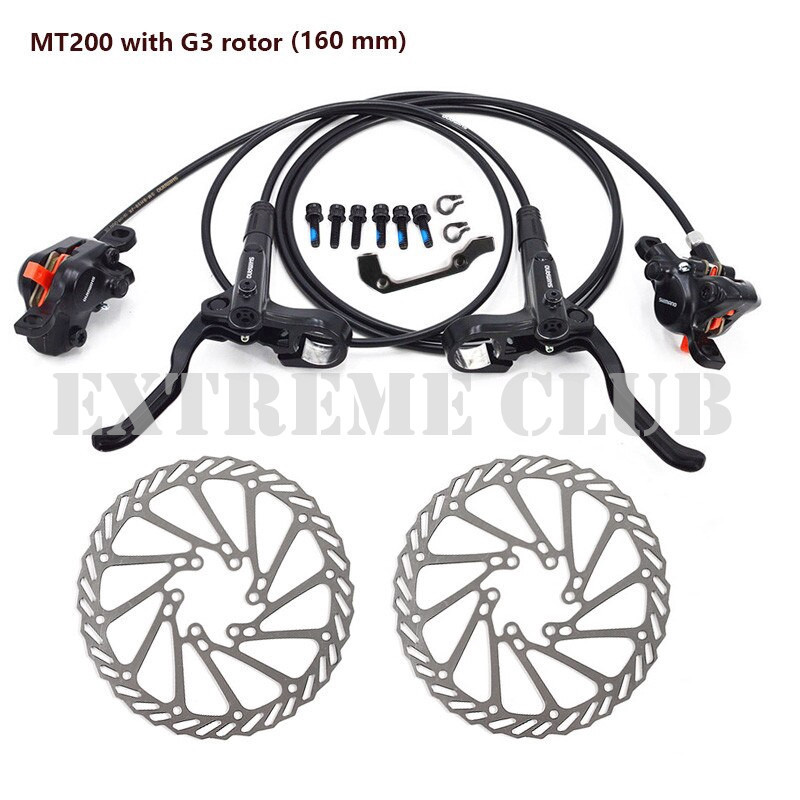 mountain bike disc brake set