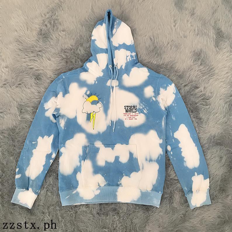 tie dye hoodie travis scott