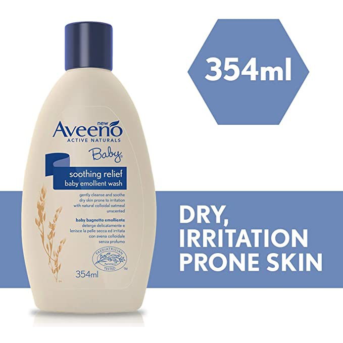 Aveeno Baby Soothing Relief Baby Emollient Wash 354mL Shopee Philippines