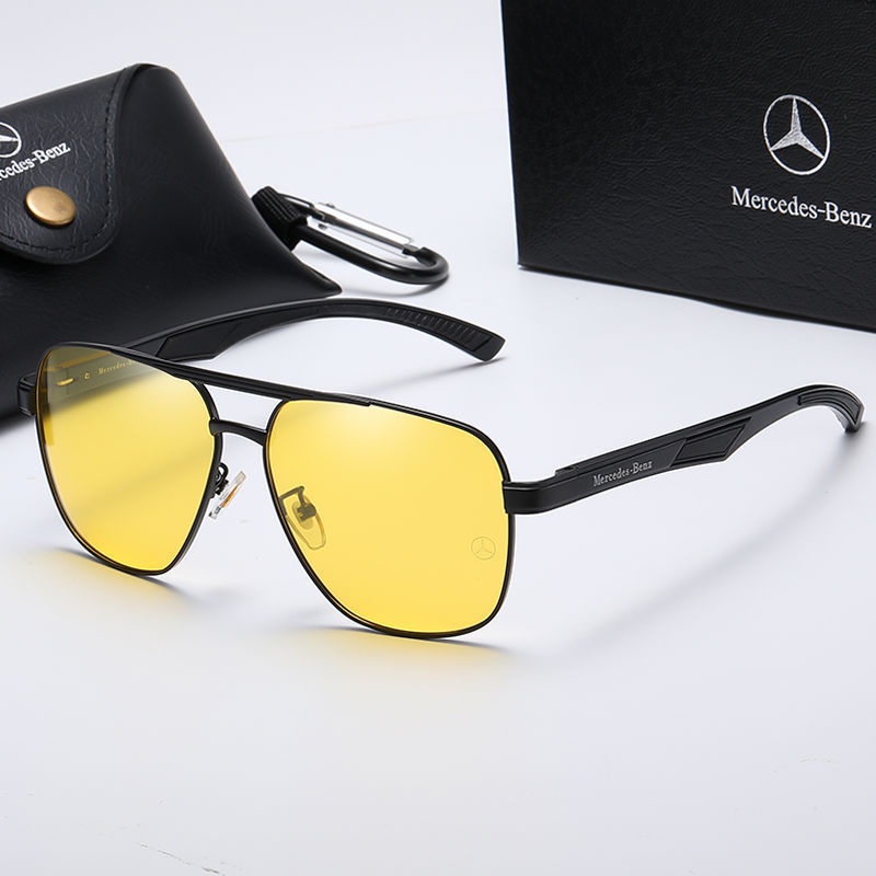 Ready Stock ! Mercedes Benz ! Hot Sale Unisex Luxurious Anti-uv 400 Sports Camping Eyeglasse