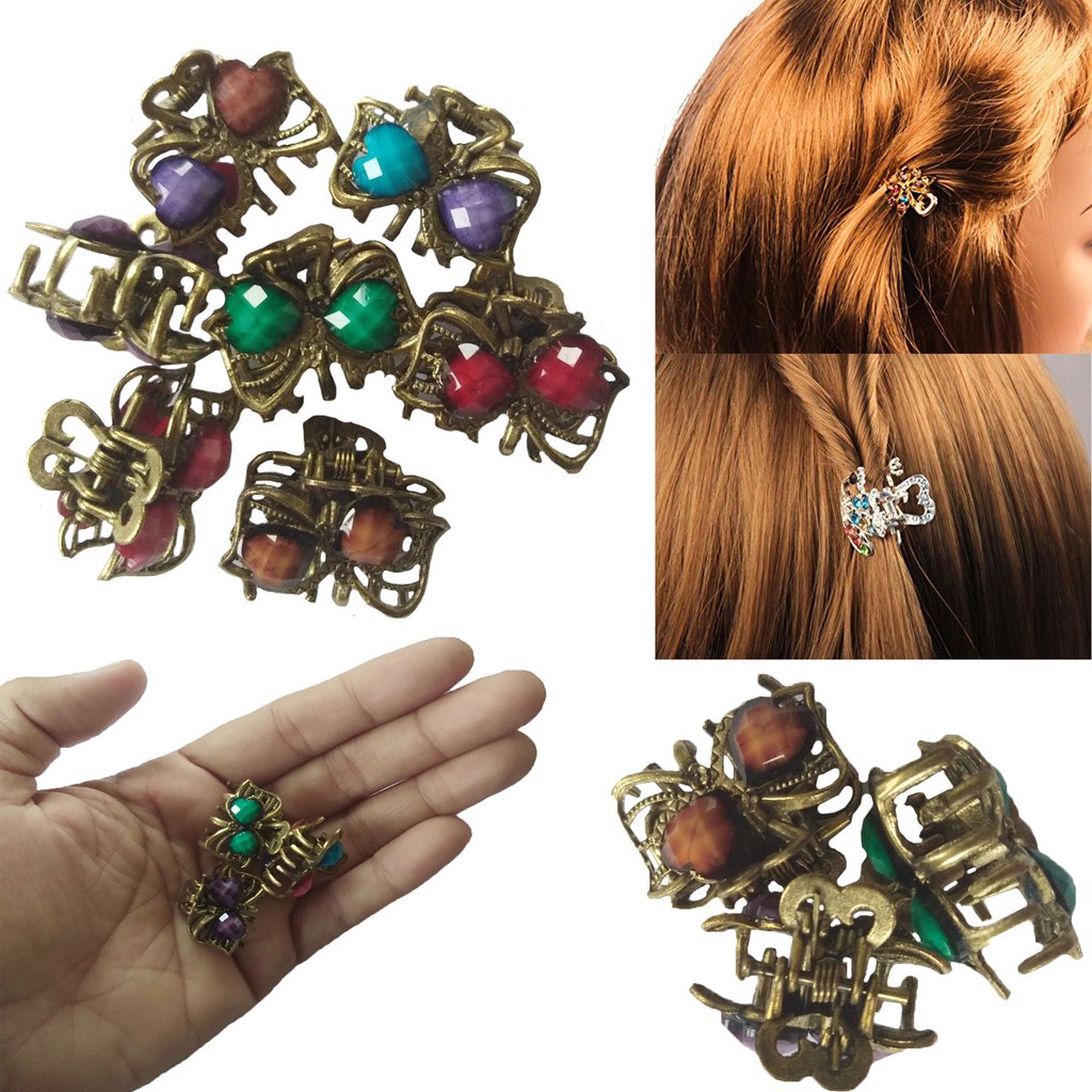 small claw hair clips