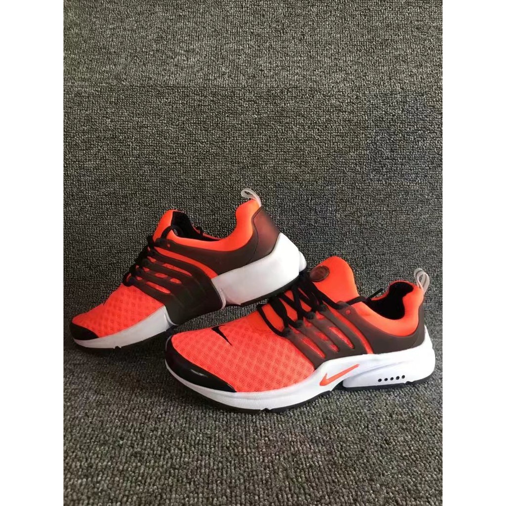 nike air presto black and orange