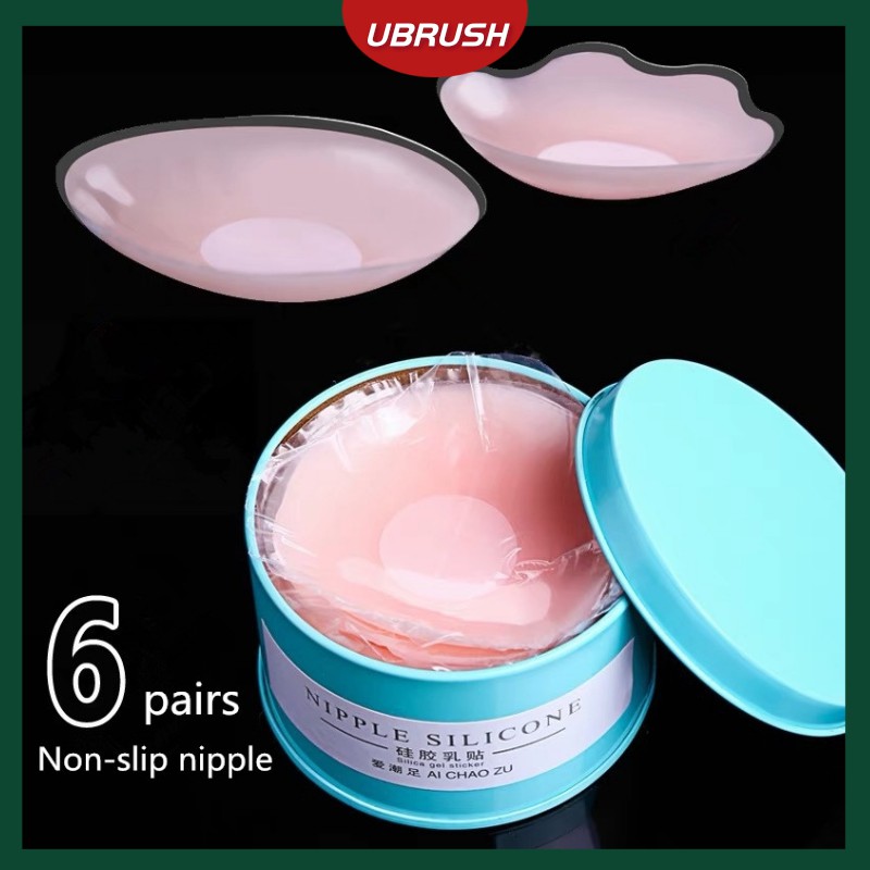 ️Ready Stock ️nipple cover,6 pairs nipple pad,Iron box nipple tape