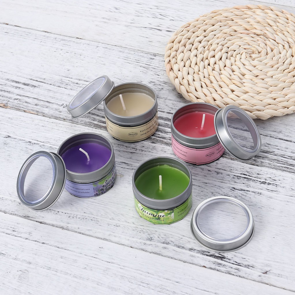 Scented Candle Aromatherapy Wax Massage Candles Essential Oil Candle Shopee Philippines