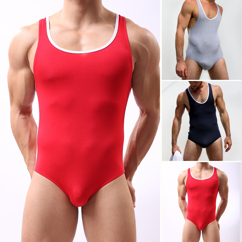 mens romper swimsuit
