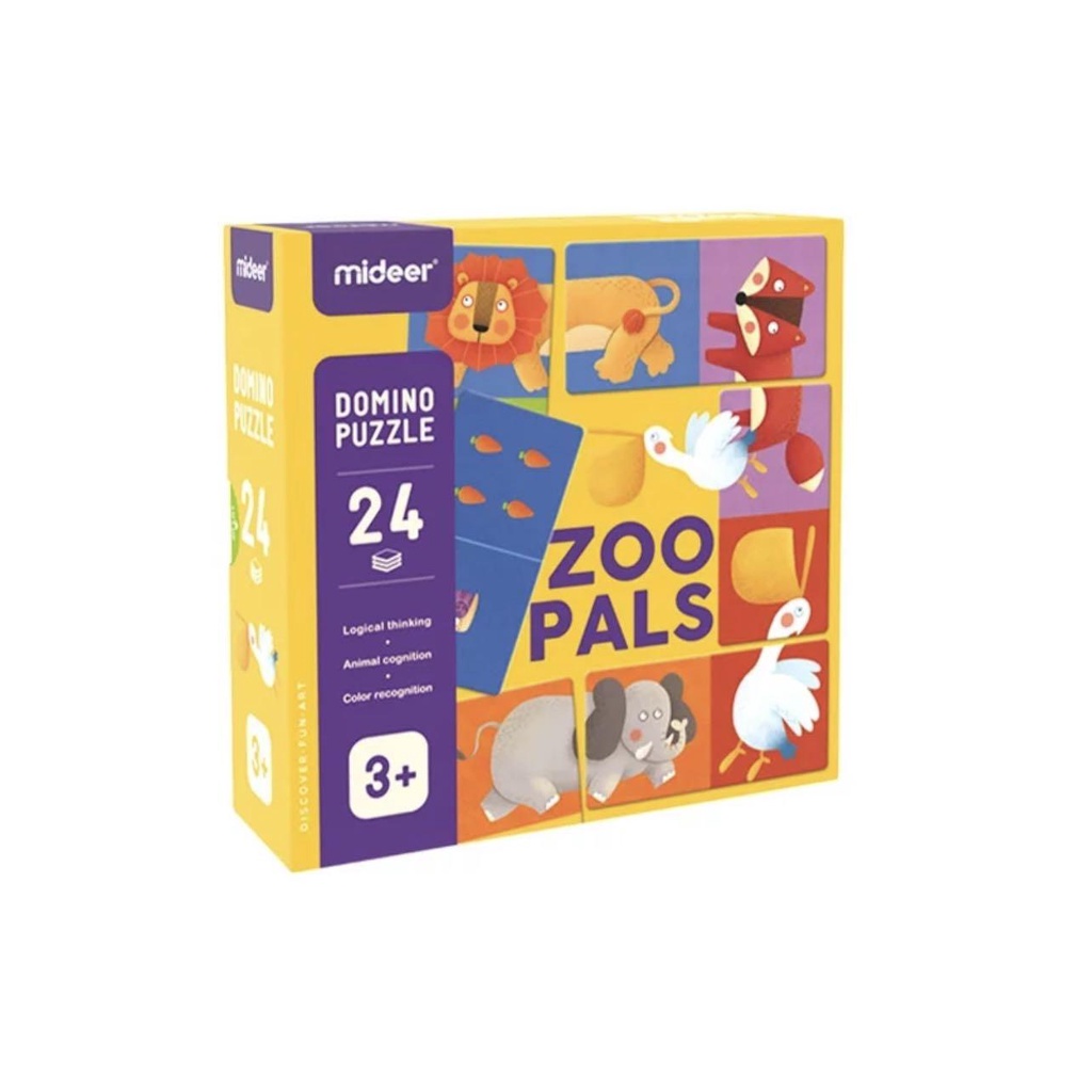 Mideer Domino Puzzle Zoo Pals Shopee Philippines