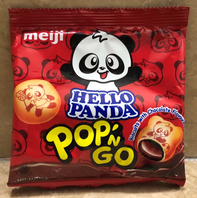 Hello Panda Pop N Go 12g Chocolate X 12 Shopee Philippines