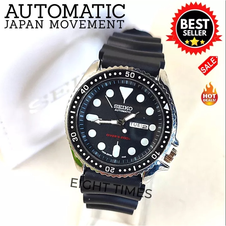 Best Seller Seiko Divers Automatic Watch men watch single and double date |  Shopee Philippines