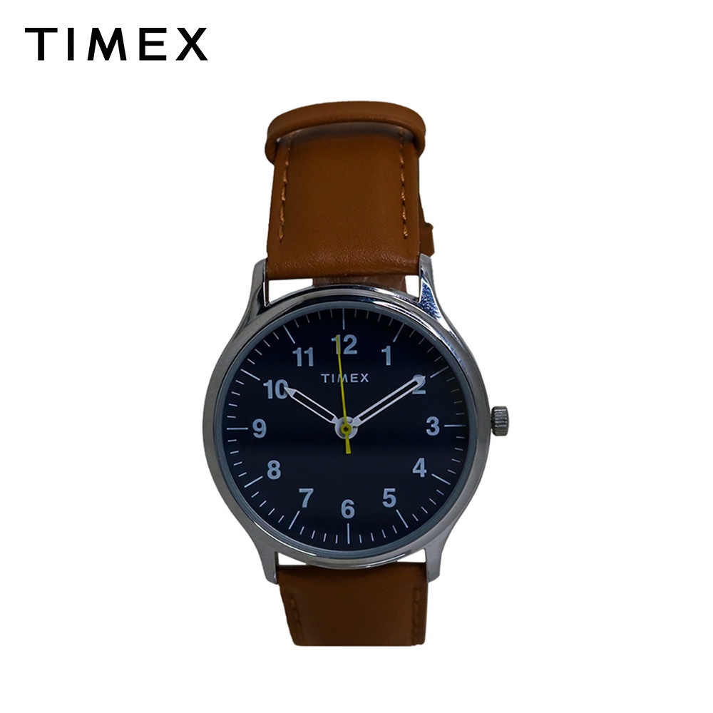 Timex Analog Brown Leather Analog Quartz Watch For Men TW00NTD01E CLASSICS  | Shopee Philippines