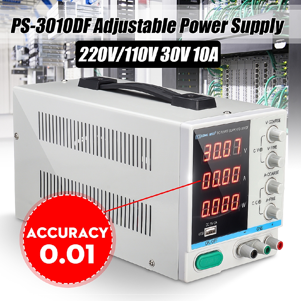 30V 10A Adjustable DC Power Supply Precision Variable LCD Shopee