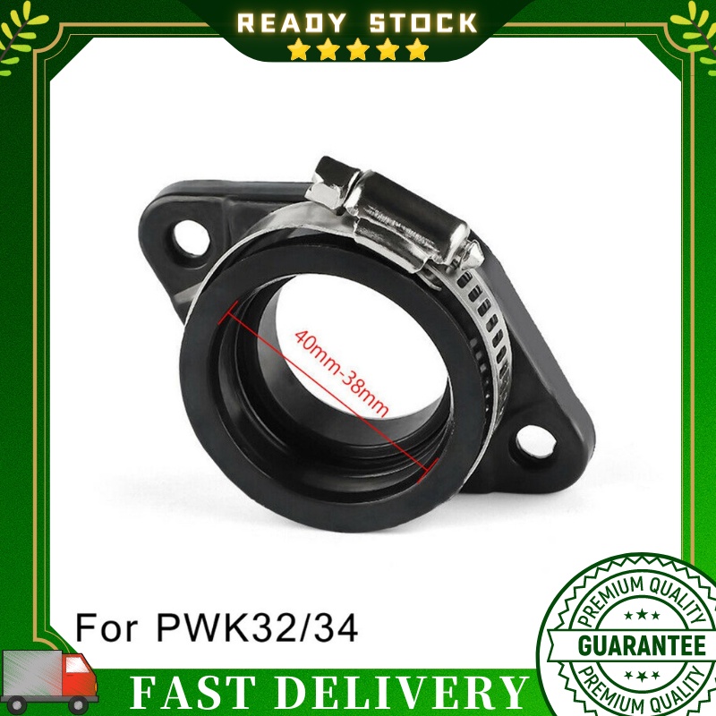 Carburetor Intake Adapter 32mm 34mm Carb Flange Intake Adapter Manifold