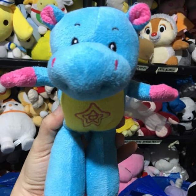 blue cow stuffed animal