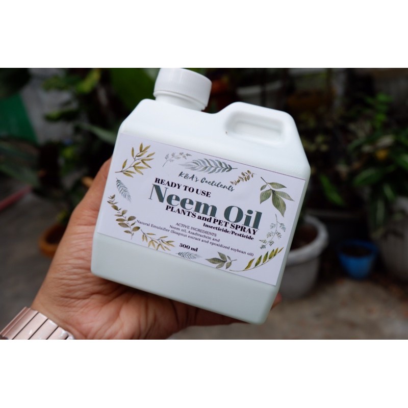 Neem Oil Solution Spray 500ml refill | Shopee Philippines