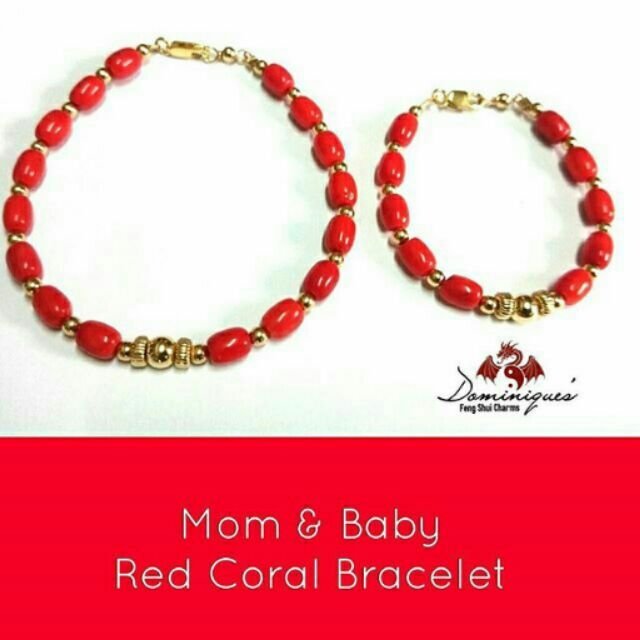 coral bracelet