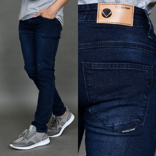 PRIA Men's Denim Long Jeans Adult Slim Fit Premium/Men's Long Jeans Street Skinny Model Original/Stretch Long Jeans Plain Denim Distro Skinny Latest #5