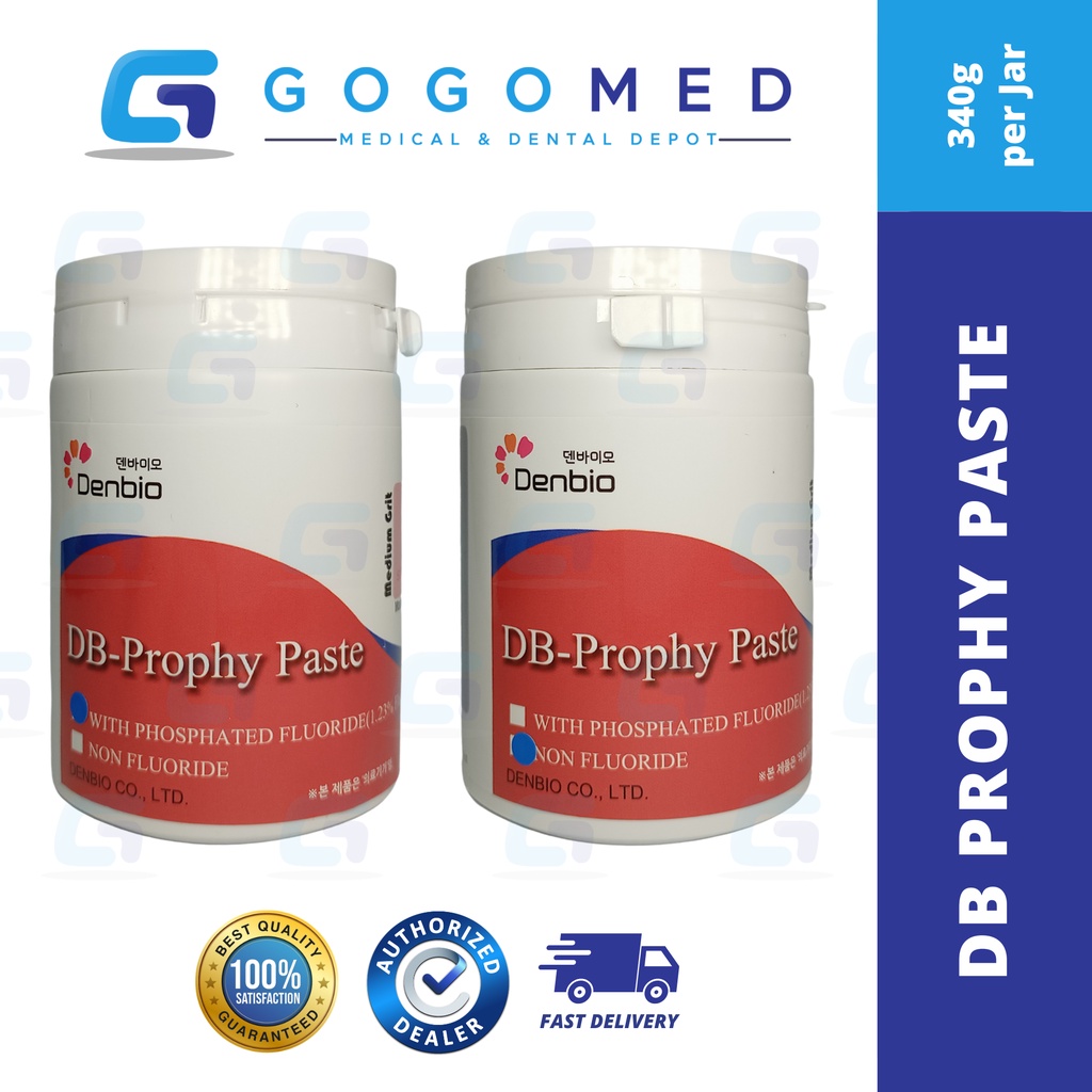 Prophy Paste (Denbio/Korea) (with Phospate Fluoride/NonFluoride) 340g