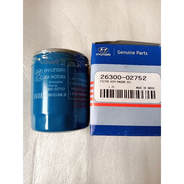 OIL FILTER FOR HYUNDAI EON/GETZ1.1/KIA PICANTO/RIO/ACCENT GAS 20112018