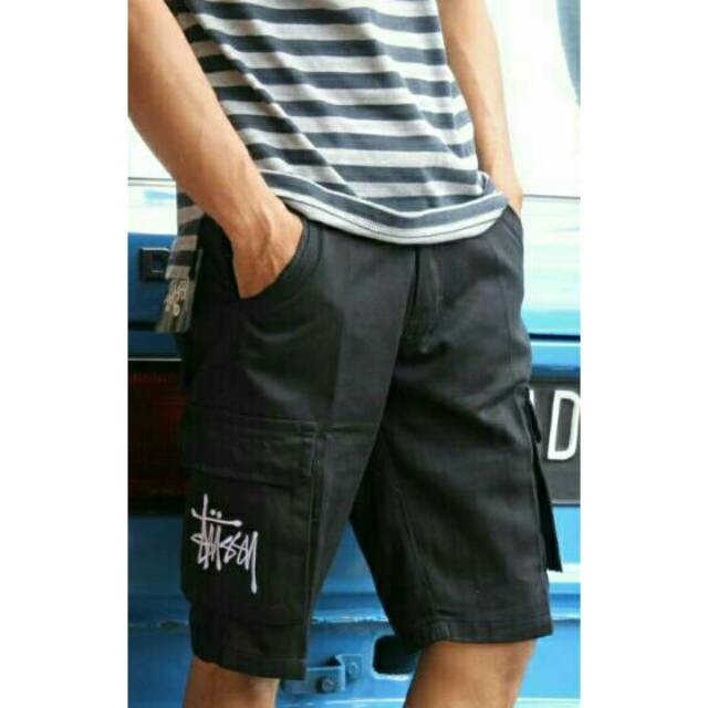 stussy cargo shorts