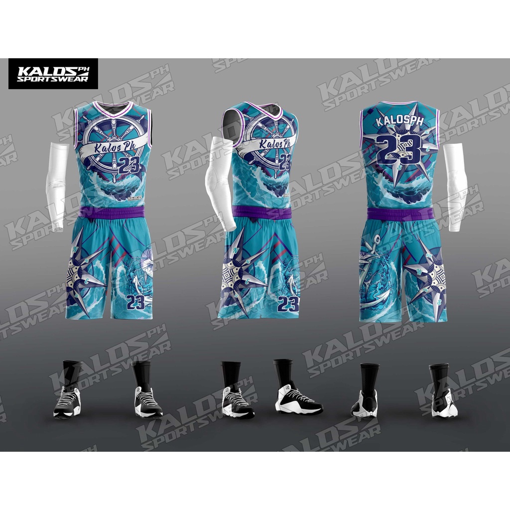 0070 SEAFARER MARINE SEAMAN DESIGN BASKETBALL JERSEY SET SANDO AND SHORT Shopee Philippines