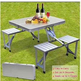 foldable outdoor table set